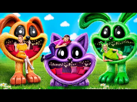 Download MP3 Nous Construisons une Petite Maison pour Catnap ! Défi d'une Seule Couleur ! Si Poppy Playtime 3!