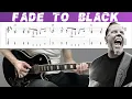 Download Lagu METALLICA - FADE TO BLACK (Guitar cover with TAB | Lesson)