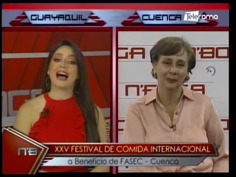 XXV Festival de comida internacional a beneficio de FASEC - Cuenca