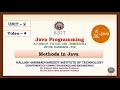 JAVA Unit 2 4