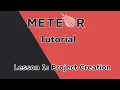 Creating A Meteor js Project Meteor Tutorial Part 1