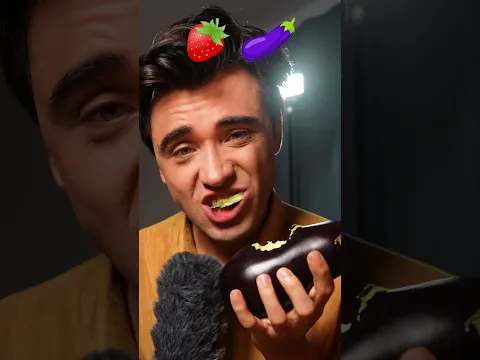 Food Challenge with Ice Cream vs EGGPLANT !?