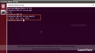 Creating Array in Ruby