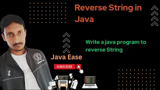 Write a program to reverse String in java Java program to reverse String String Program