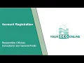 Your DEQ Online Account Registration