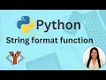 string formatting learn basics of the python format function with variables lists and dictionaries