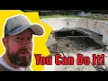 How to Demolition a Pool and Save Money Do It Yourself