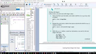 Java Programming 1 - Chapter 2 You Do It Part 1