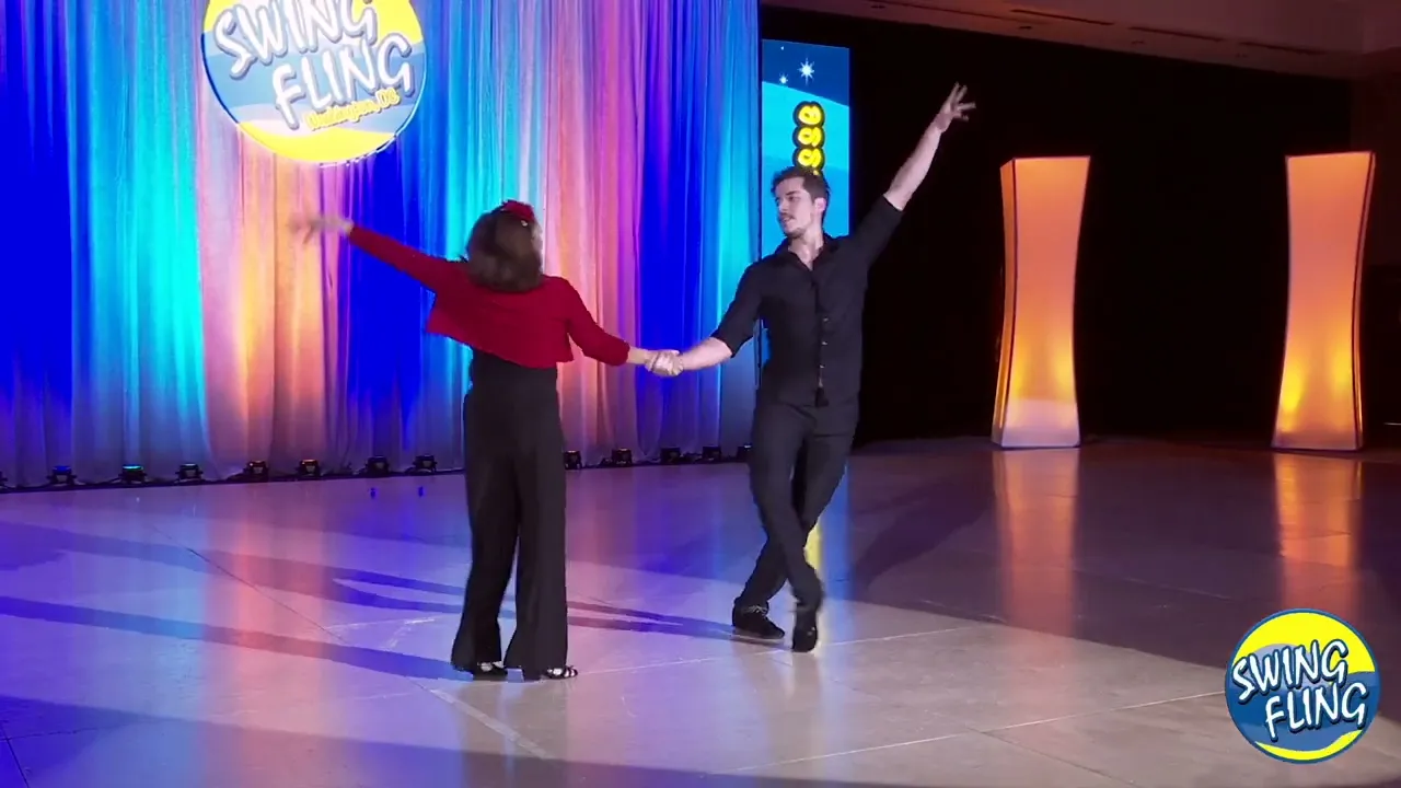 Swing Fling 2024 ProAm Spotlight Donna Williams with Jesse Lopez