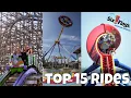 Top 15 Rides at Six Flags Discovery Kingdom