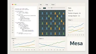Introduction to Agent-Based Modelling ABM using the Mesa library in Python 2025