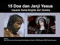 Download Lagu 15 DOA DAN JANJI YESUS kepada St. Brigitta dari Swedia | Doa Katolik