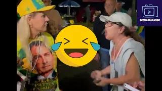 EM CHOQUE, BOLSONARISTAS SURTAM NA FRENTE DA CASA DE BOZO E VIRAM CHACOTA
