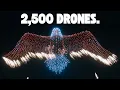 2 500 Drones Fourth of July Drone Show for America s 250th