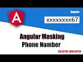 Angular Masking Number HowTo Masking Number In Angular Angular Angular Tutorial Masking