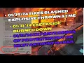 Explosive Fire Then a Restraining Order by a Cop - All In 24 Hours