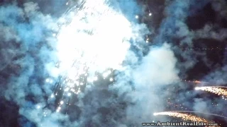 Waterproof SplashDRONE Flies Through FIREWORKS and SURVIVES!! St Maarten, SXM, CARIBBEAN!