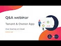 Tenant App Owner Portal Q A Webinar