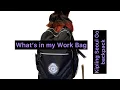 What s in my work bag Kipling Seoul backpack
