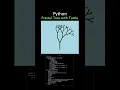 Grow Your Fractal Trees with Python s Interactive Fractal Tree Generator
