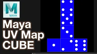 UV Map a Cube - Maya Tutorial