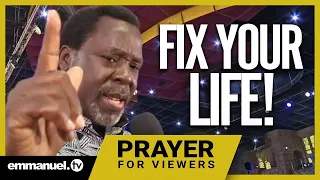 fix your life tb joshua prayer for viewers