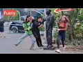 Download Lagu Statue prank,  front of @tangcitymall,  Patungnya hidup,  FUNNY REACTION 