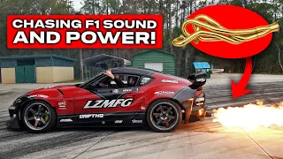 The Ultimate 4 Rotor Header Test - Chasing the F1 Sound