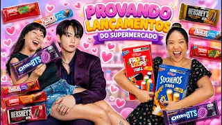 PROVANDO LANÇAMENTOS DO SUPERMERCADO | Blog das irmãs