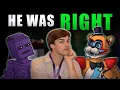 MatPat was RIGHT About Glamrock Freddy yes even with the Scott Interview - FNAF Theory