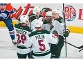 Coyle scores breakaway from behind net