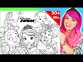 Coloring Vampirina Sofia the First Elena of Avalor Fancy Nancy Doc McStuffins Coloring Pages