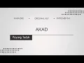 Payung Teduh - Akad (Karaoke Lirik | Instrumental)