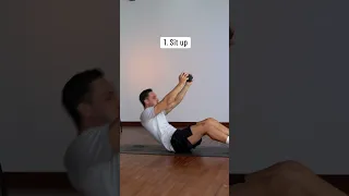 4 Exercises For Six Pack Abs With Dumbbell 