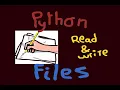 Open read write append Text files with Python