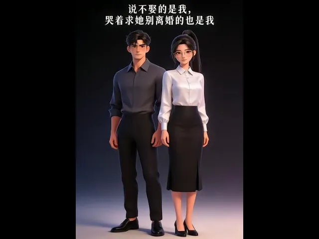 说不娶的是我,哭着求她别离婚的也是我
