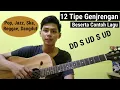 Download Lagu 12 Model Genjrengan Berserta Lagu (Tutorial Tipe Strumming Gitar)