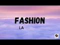 Fashion - Lady Gaga Lyrics Video