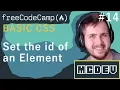 Set the id of an Element Basic CSS Solution Overview