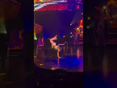 What I thought I looked like on the playground 😫 #AUANA | Cirque du Soleil