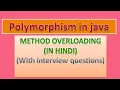 polymorphism in java method overloading in java polymorphism in object oriented programming
