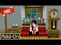 Best FREE Furniture Add-On for Minecraft Craftable Vanilla Furniture Home Upgrades