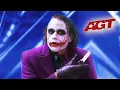 Download Lagu The Joker SCARES The Judges With TERRIFYING Magic Trick | AGT