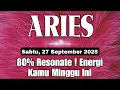 Download Lagu Ramalan Aries ♌ Tarot reading hari ini 27 September 2025 ! Begini Energi Kamu 🥰 #aries