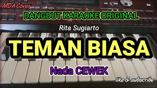 teman biasa rita sugiarto karaoke dangdut original versi manual orgen tunggal lirik karaoke 