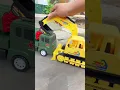 Download Lagu Toy trucks video, rocket truck fight excavator #shorts