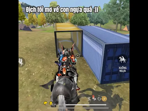 Địch tối mơ về con ngựa quá =)) #freefire #VoDienFreeFire #HoaNguyetFreeFire #themtranFreeFire