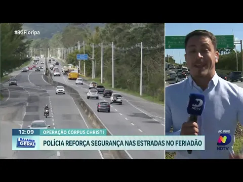 Polícia intensifica vigilância nas estradas no feriadão de Corpus Christi