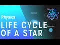 Lifecycle of a star Astrophysics Physics FuseSchool