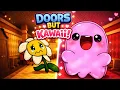 DOORS But Kawaii Monster Was SCARY At The End